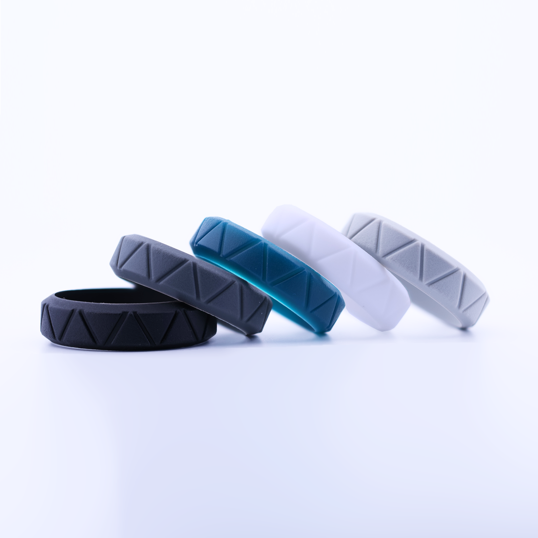 CAVEMAN Silicone Wedding Bands