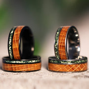 Moss Agate Whiskey Barrel