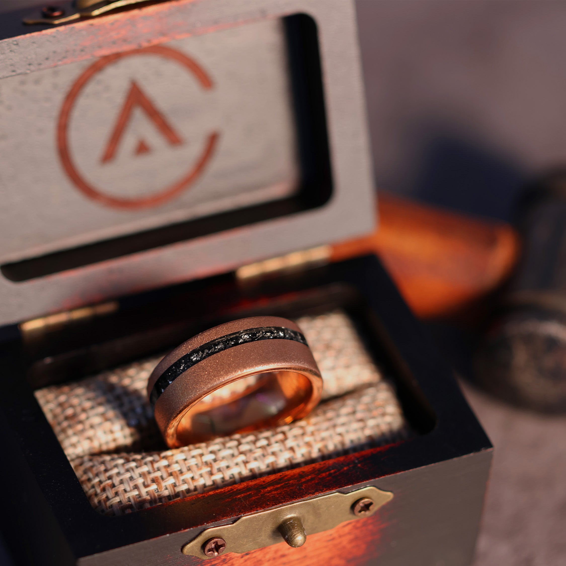 Meteorite Rose Gold Drip