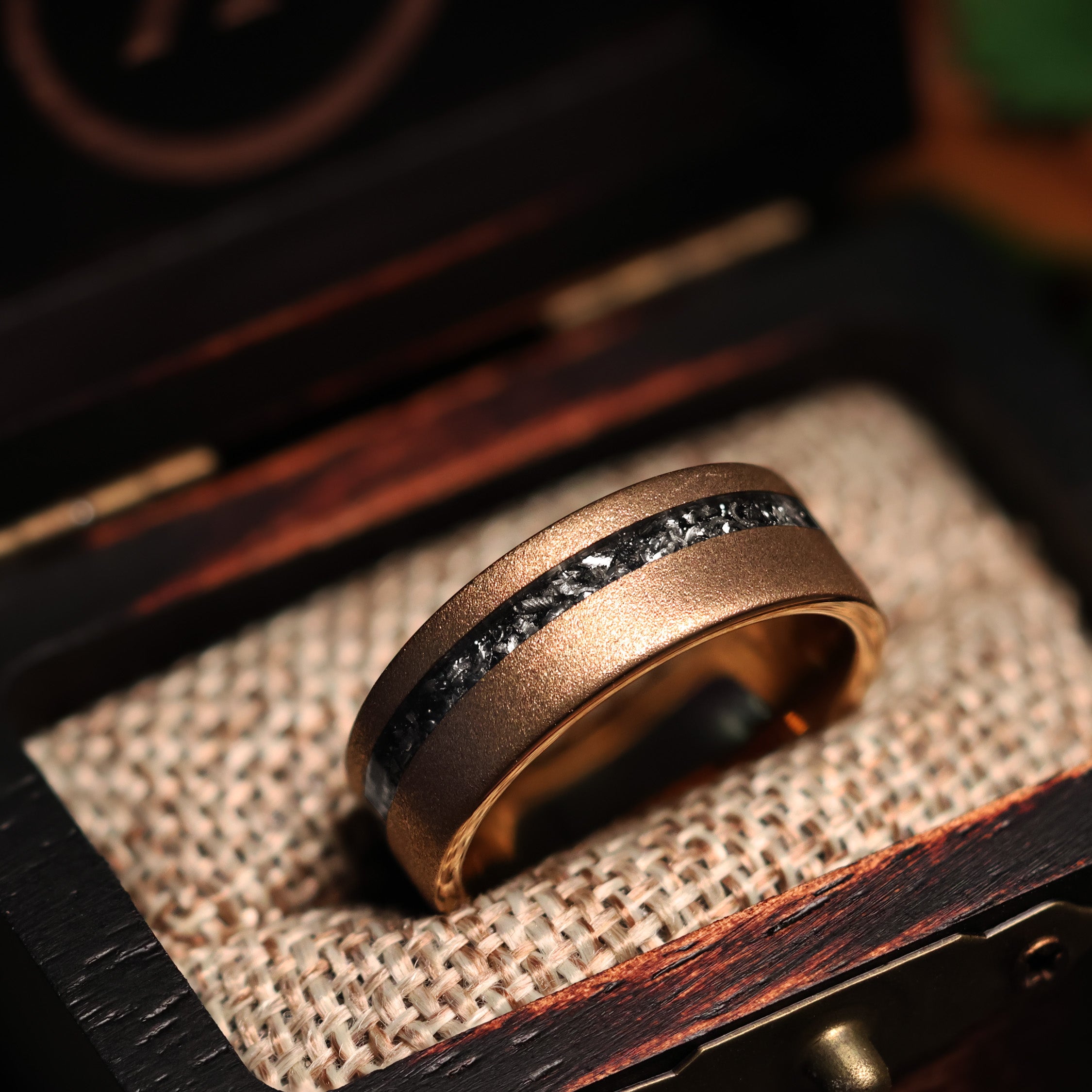 Meteorite Rose Gold Drip