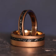 Meteorite Rose Gold Drip