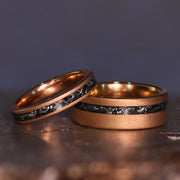 Meteorite Rose Gold Drip