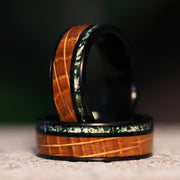 Moss Agate Whiskey Barrel