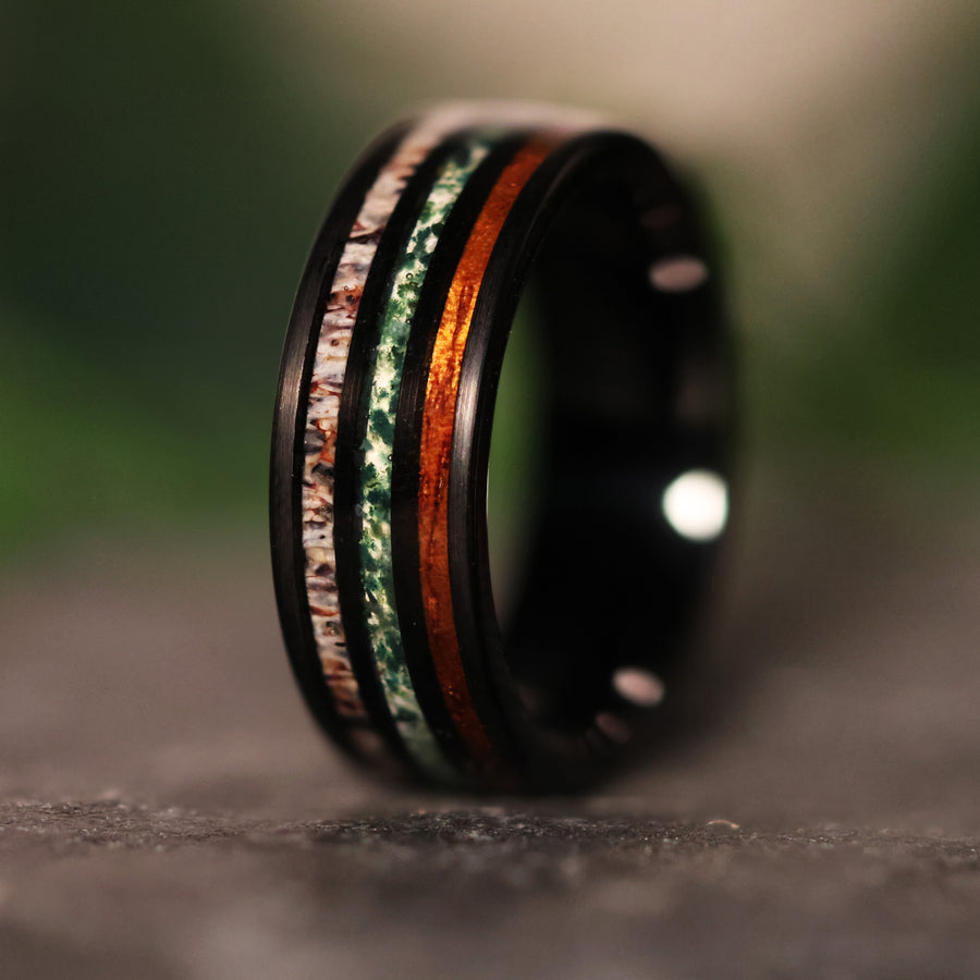 Koa x Elk x Moss Agate
