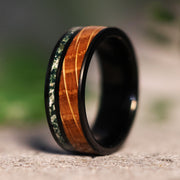 Moss Agate Whiskey Barrel