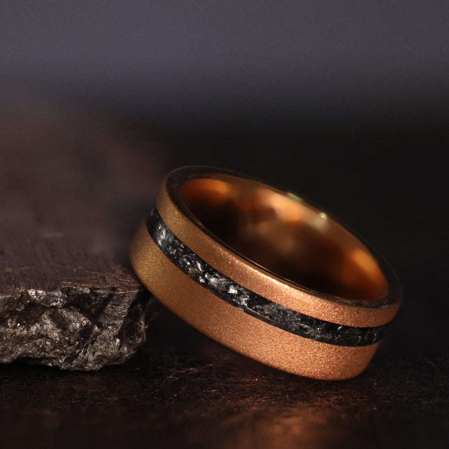 Meteorite Rose Gold Drip
